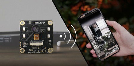 Modul AI kamery ESP32-S3 - OV3660 2MPx - WiFi / Bluetooth - DFRobot DFR1154