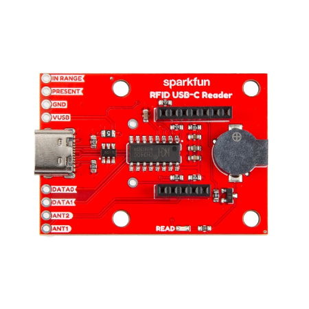 Čtečka RFID štítků 125 kHz - USB typu C - SparkFun SEN-28020