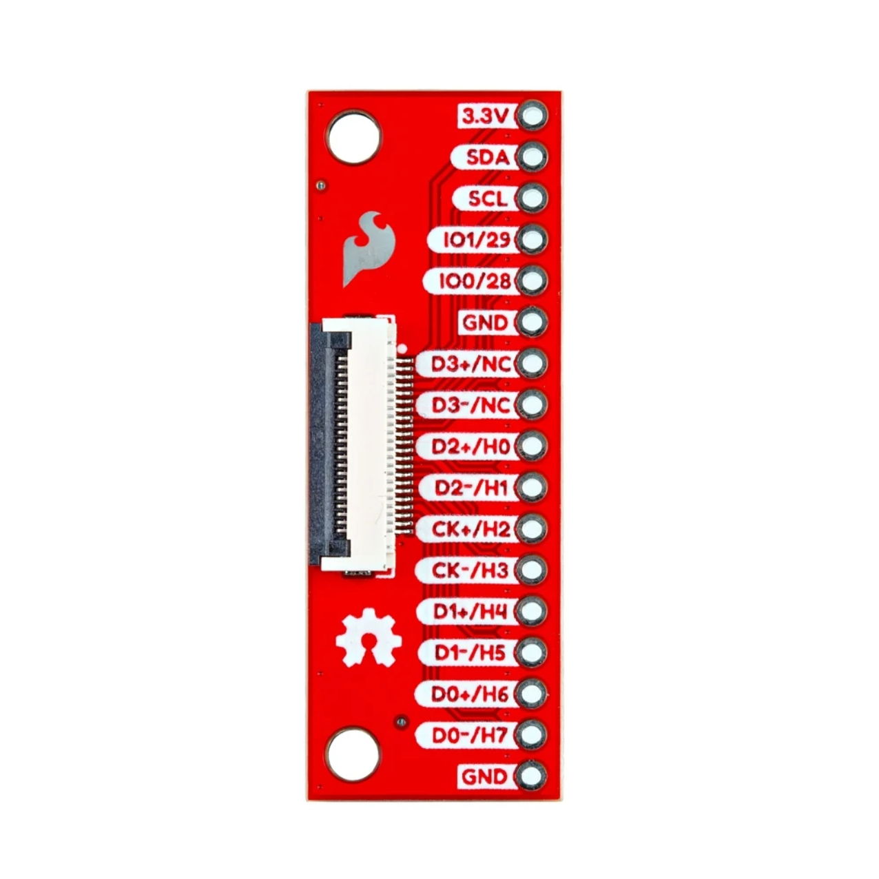 HSTX adaptér 22-pinový rastr 2,54 mm pro Raspberry Pi 5 / IoT RedBoard RP2350 - SparkFun BOB-28467