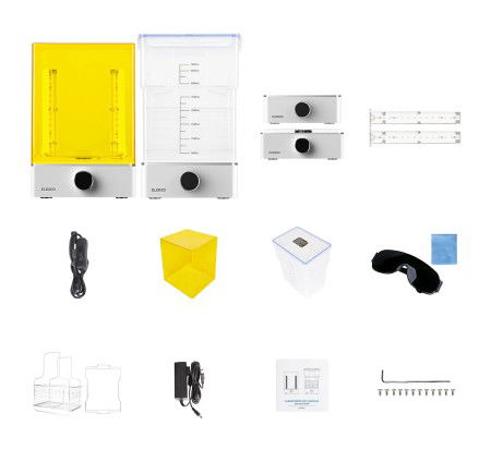 Sada zařízení pro mytí a vytvrzování výtisků - Elegoo Mercury XS Bundle