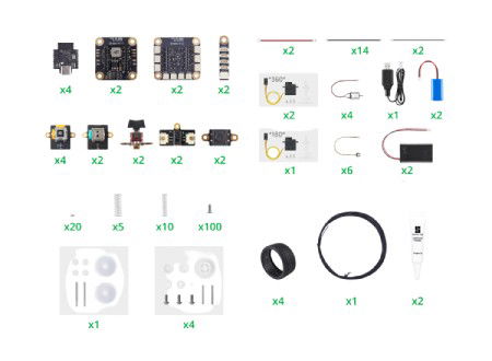 CyberBrick Ultimate Hardware Kit - ZK003 - sada pro stavbu a programování modelů na dálkové ovládání - Bambu Lab
