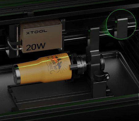 Sada příslušenství pro rotační modul xTool RA2 Pro