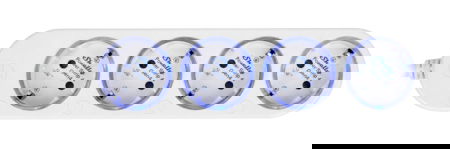 Shelly Power Strip 4 Gen4 - Chytrý prodlužovací kabel - Bílý