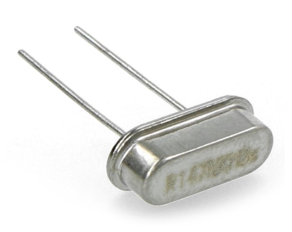 Křemenný rezonátor 14,7456 MHz - HC49 - nízký