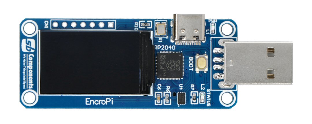 Šifrovací modul s LCD displejem