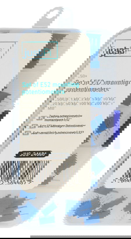 Sada montážních potenciometrů E52 - 50 dílů - justPi