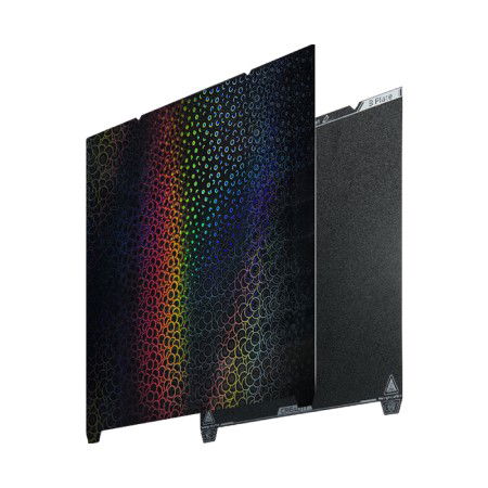Oboustranný PET kaleidoskop + PEI potažená konstrukční deska pro 3D tiskárny Creality - 315 x 310 mm