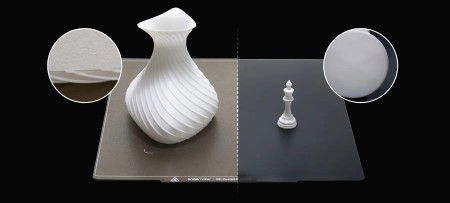 Oboustranná PEI vrstva - hladká + texturovaná - bez magnetické nálepky - pro 3D tiskárnu Snapmaker Artisan