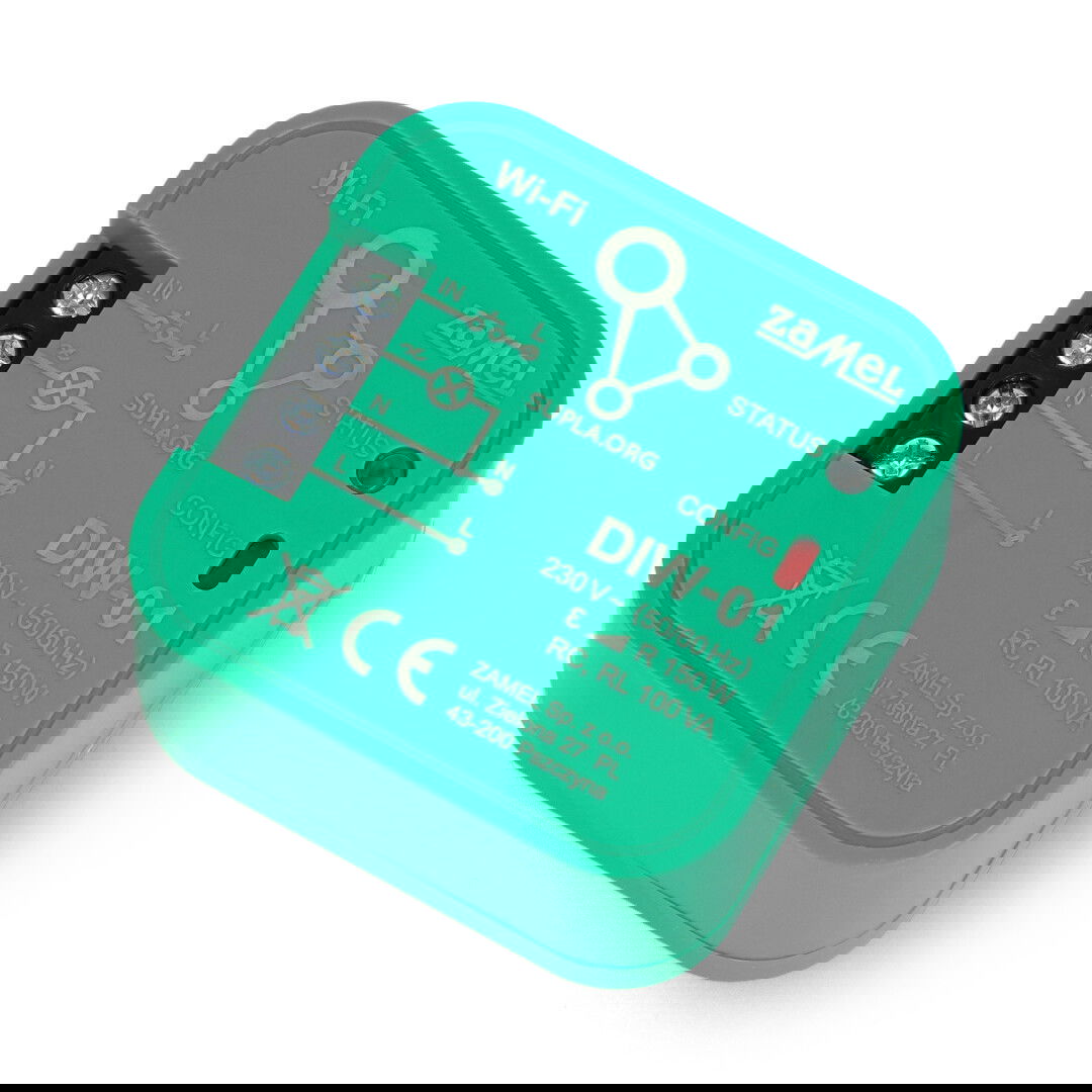Zamel Supla DIW-01 - Wi-Fi stmívač osvětlení - aplikace pro Android / iOS