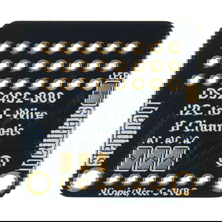 DS2482S-800 - Převodník I2C na 1-Wire, 8 kanálů - STEMMA QT / Qwiic - Adafruit 6027