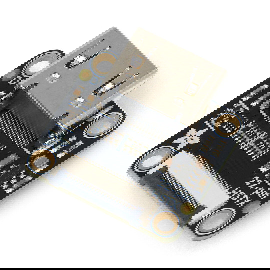 RP2350 - adaptér HSTX z 22pinového FPC na DVI/HDMI - Adafruit 6055