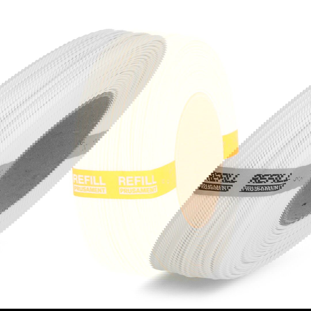 Náhradní filament Prusa PLA 1,75 mm 1 kg - Vanilkově bílá