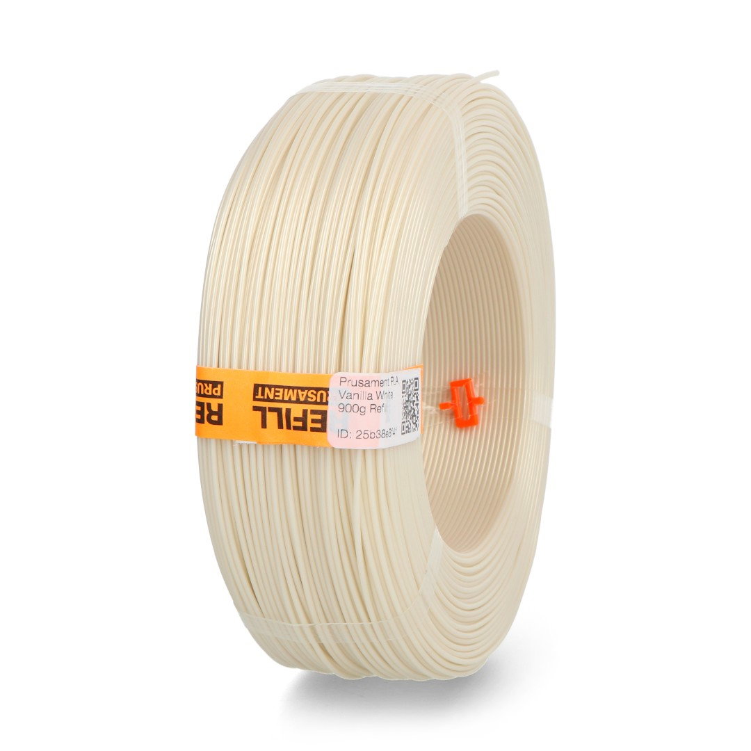 Náhradní struna Prusa PLA 1,75 mm 0,9 kg - Vanilkově bílá NFC