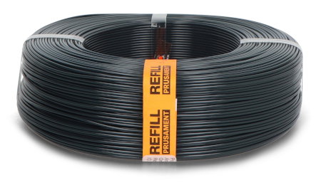 Náhradní struna Prusa PETG 1,75 mm 0,9 kg - antracitově šedá NFC