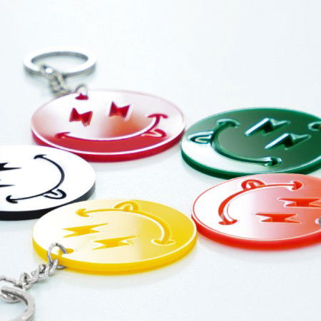 Akrylová deska - 3 mm - 300 x 300 mm Bambu Lab - oranžová - 3 ks.