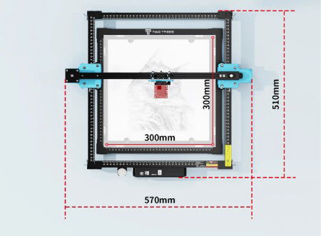 Laserový plotter Two Trees TTS-10 Pro