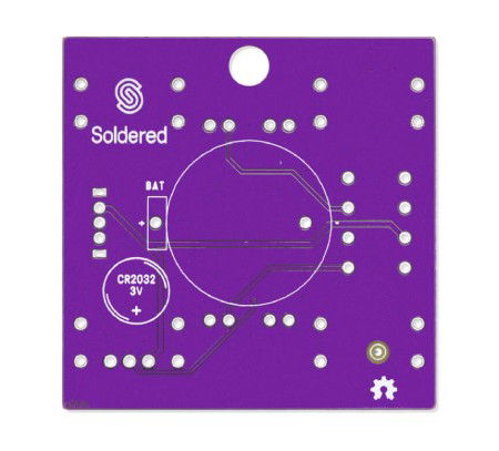 Simon říká hra - vzdělávací pájecí sada - Attiny404 - Pájené 333141