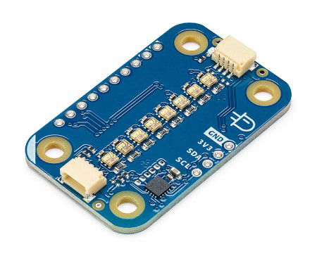 Arduino Modulino Pixels - 8 RGB LED modul - Qwiic - ABX00109
