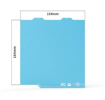 BIQU Panda Buildplate CryoGrip Pro Frostbite - oboustranná magnetická podložka - pro tiskárny BambuLab X1, P1 a A1 - 257 x 257 mm