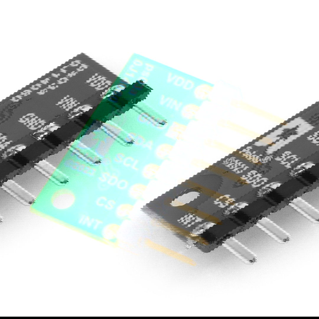 LPS22DF - tlakový a nadmořský senzor 126 kPa - I2C / I3C / SPI - 1,8 - 5,5 V - Pololu 2898 - pájené konektory