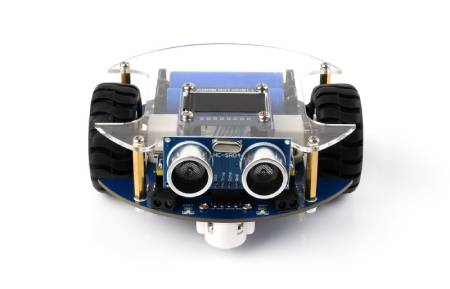 Mobilní robot Pico2Go - robot na dálkové ovládání - RP2350-Plus - Waveshare 31698