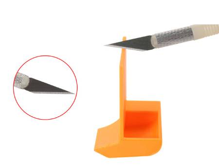 Sada přesných nožů pro zpracování 3D výtisků - 13 čepelí + 3 rukojeti