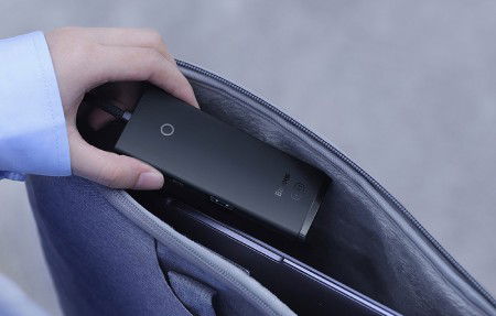 Adaptér 4v1 Hub USB Type-C - 4x USB Type-A 3.0 - černý - Baseus Lite Series 4portový