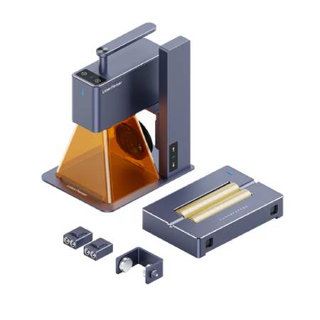 LaserPecker LP2 - 5W laserový gravírovací stroj + rotační modul