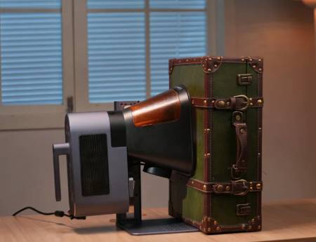 LaserPecker LP5 - 20W vláknový optický a diodový laserový gravírovací stroj - základní sada