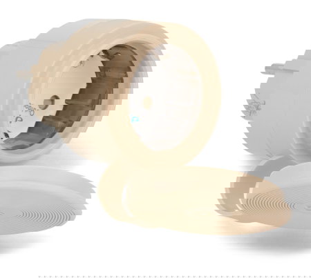 Shelly Outdoor Plug S Gen3 - Chytrá venkovní zásuvka WiFi / Bluetooth / Matter s měřičem energie - Mocca