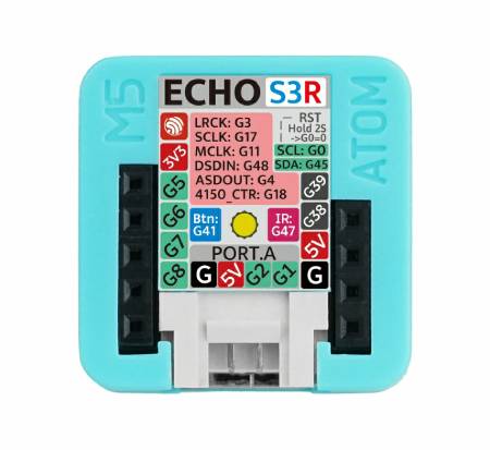 Atom EchoS3R - programovatelný reproduktor - ESP32 - M5Stack C126-ECHO
