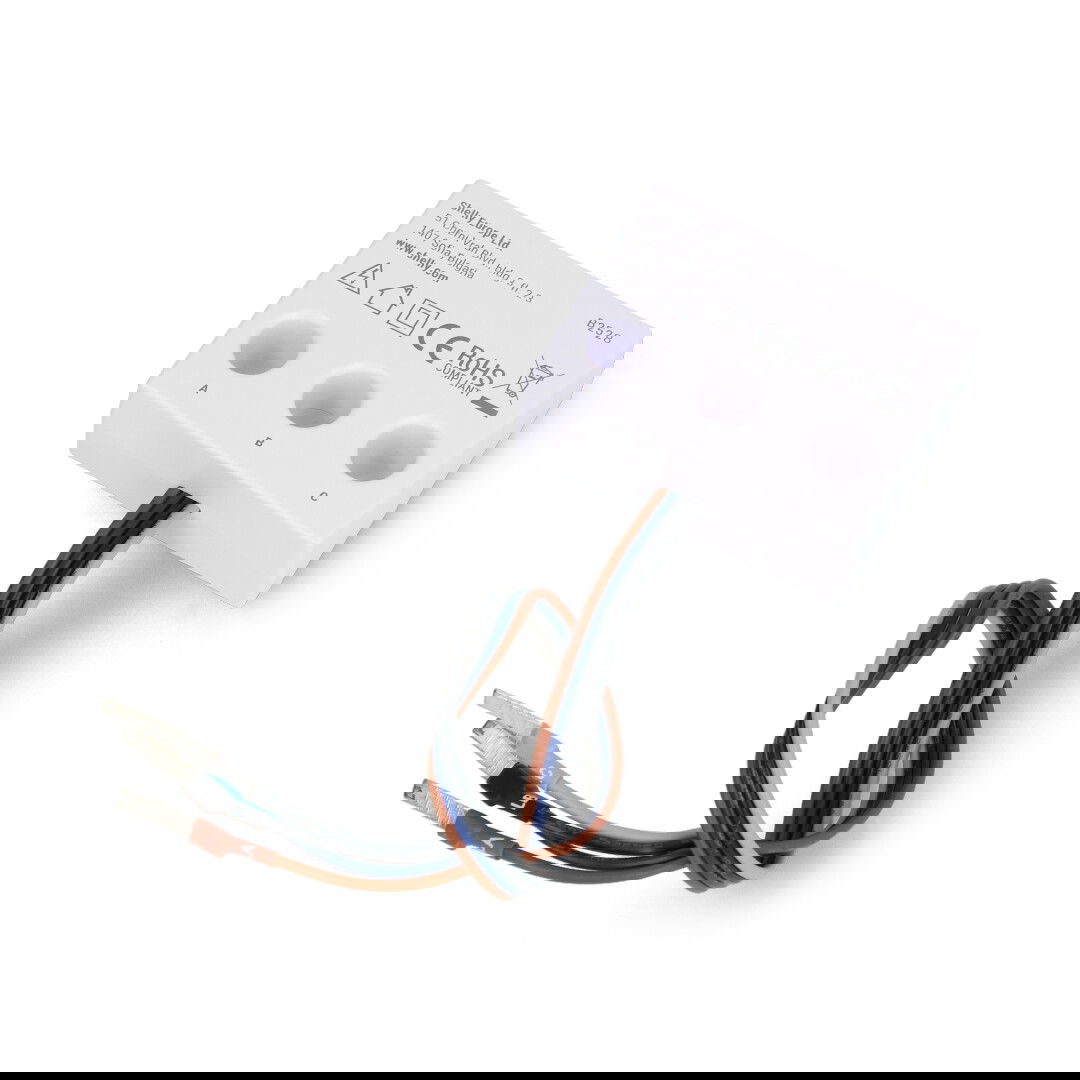 Shelly 3EM-63W Gen3 - Jednofázový/Třífázový WiFi/Bluetooth elektroměr - Kabelový