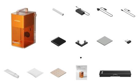 xTool F2 - laserový gravírovací stroj s diodou 15 W a infračerveným laserem 5 W