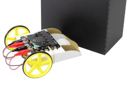 Lekce v krabici - Jednoduchá robotika - stavebnice elektronických součástek pro BBC micro:bit - Kitronik 5657