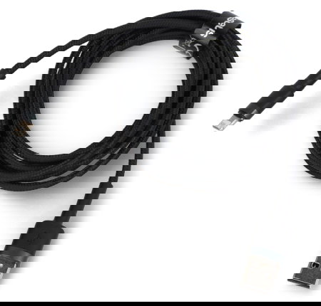 Kabel Baseus Cafule USB A - Lightning, šedo-černý, 2 m