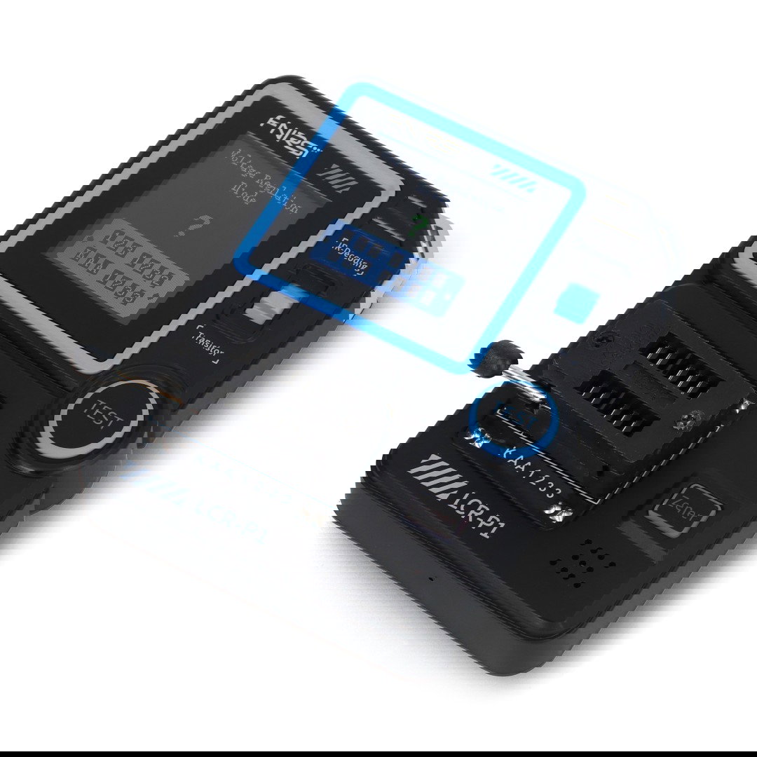 Multifunkční tester kondenzátorů a tranzistorů - FNIRSI LCR-P1