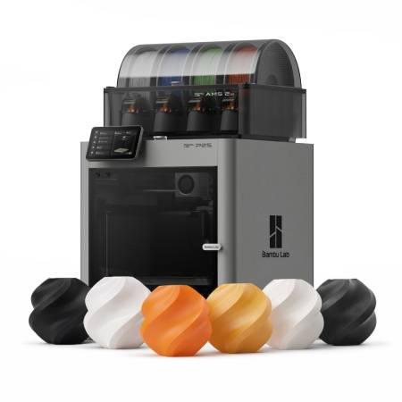 Sada - kombinovaná 3D tiskárna Bambu Lab P2S + 6x PLA základní filament