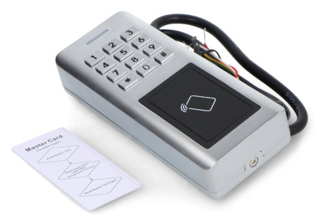 Tuya - kombinační zámek s RFID čtečkou MiFare 13,56 MHz a PIN klávesnicí - WiFi - RTX WDA1