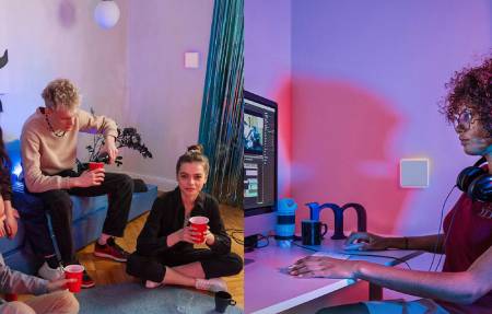 Sonoff TX T5 1C - Chytrý dotykový WiFi nástěnný vypínač - 1 kanál - bílý