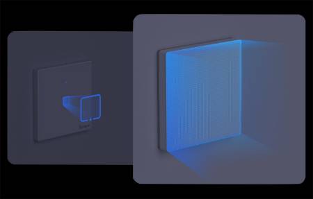 Sonoff TX T5 1C - Chytrý dotykový WiFi nástěnný vypínač - 1 kanál - bílý