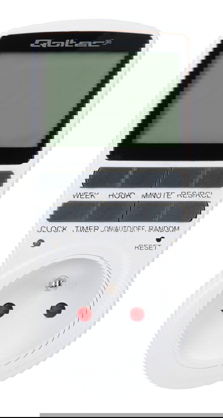 Digitální časovač PC0628 3680 W 16 A - Qoltec 50628