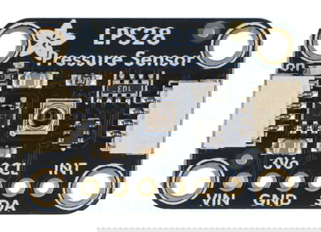 LPS28DFW - Tlakový senzor I2C - STEMMA QT / Qwiic - Adafruit 6067