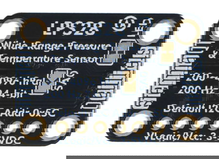 LPS28DFW - Tlakový senzor I2C - STEMMA QT / Qwiic - Adafruit 6067