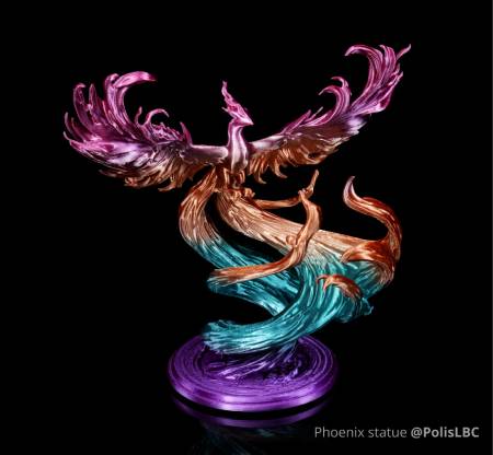 Bambu Lab PLA Silk Dual Color Filament 1,75 mm 1 kg - součástí balení je opakovaně použitelná cívka - Aurora Purple