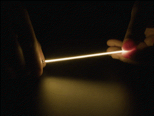 Jednostranný flexibilní LED filament - flexibilní LED pásek - 3V 128 mm
