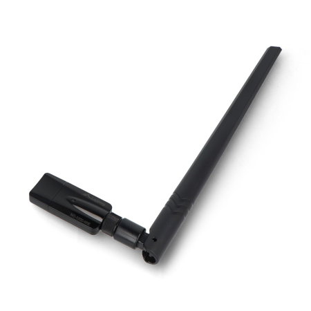 Bezdrátový WiFi síťový adaptér 2,4/5 GHz - USB 3.0 AC1200 dvoupásmový - Lanberg NC-1200-WIE
