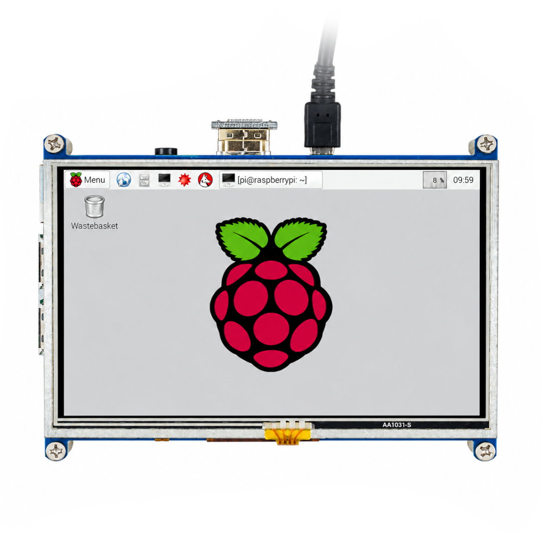 Dotykový displej 800x480px pro Raspberry Pi - Joy-IT RB-LCD-5 5''