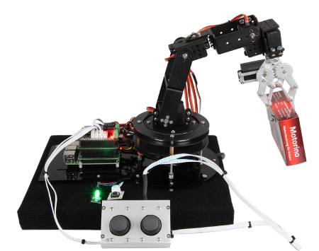 Robotické rameno Grab-IT s 5 stupni volnosti pro Raspberry Pi a Arduino - Joy-IT Robot02