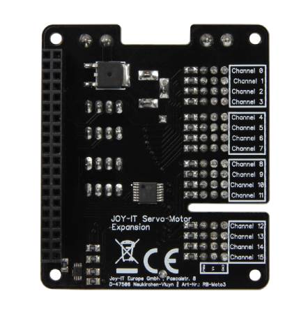 MotoPi - 16kanálový PWM servo regulátor pro Raspberry Pi - Joy-IT RB-Moto3
