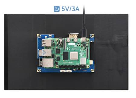 10.1DP-CALCD kapacitní dotykový LCD IPS 10.1'' 1280 x 800 px HDMI + USB - Waveshare 23739